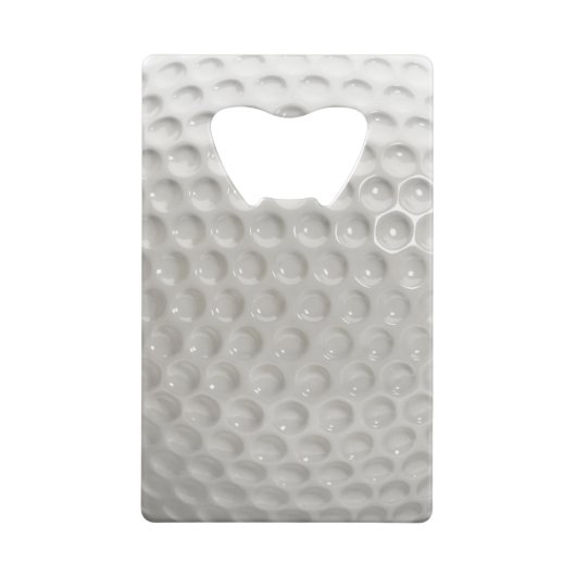 Golf Ball Sport Geldkarten Flaschenöffner (Rückseite)