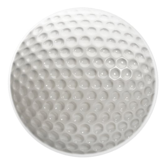 Golf Ball Sport Keramikknauf (Vorderseite)