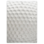 Golf Ball Sport Klemmbrett (Rückseite)