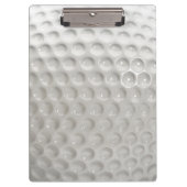 Golf Ball Sport Klemmbrett (Vorderseite)