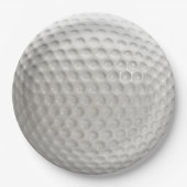 Golf Ball Sport Pappteller (Vorderseite)