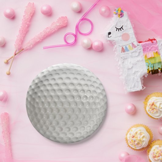 Golf Ball Sport Pappteller (Party)