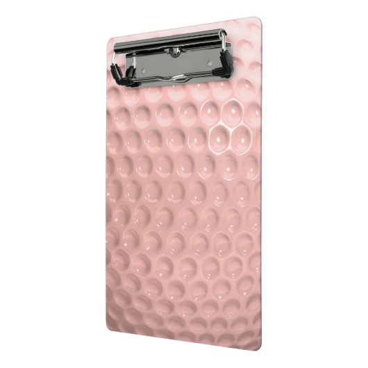Golf Ball Sport Pink Mini Klemmbrett (Gewinkelt2)
