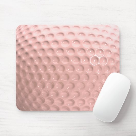 Golf Ball Sport Pink Mousepad (Mit Mouse)