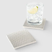 Golf Ball Sport Steinuntersetzer (Seitenansicht)