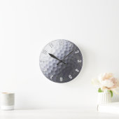 Golf Ball Sports Clock Design Runde Wanduhr (Zuhause)