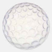 Golf Ball Sticker (Vorderseite)