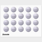 Golf Ball Sticker (Blatt)