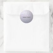 Golf Ball Sticker (Tasche)