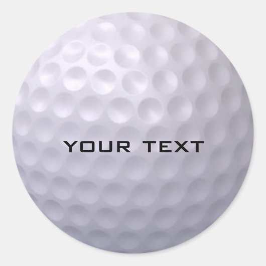 Golf Ball Sticker (Vorderseite)