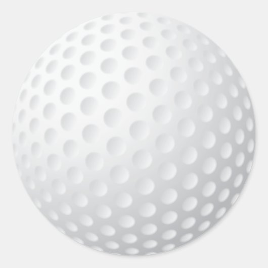 Golf Ball Sticker (Vorderseite)