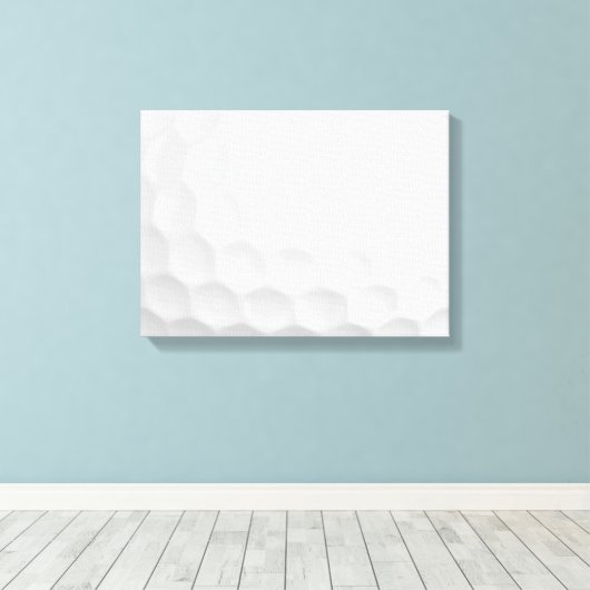 Golf Ball Stretched Canvas Print Leinwanddruck (Insitu (Holzboden))