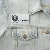 Golf Ball T-Shirt Clubs Wohltätigkeit Turnier mit Namensschild (Beispiel)