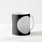 Golf-Ball-Tasse Kaffeetasse (VorderseiteRechts)