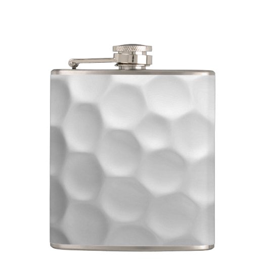 Golf Ball Textur Flachmann (Vorderseite)