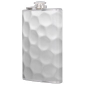 Golf Ball Textur Flachmann (Links)