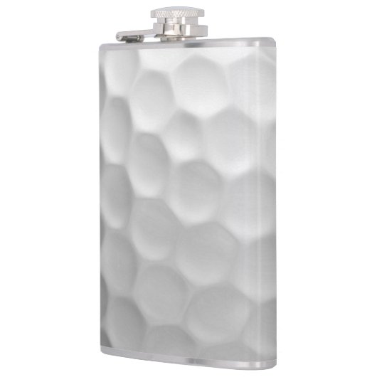 Golf Ball Textur Flachmann (Links)