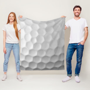 Golf Ball Textur Fleecedecke