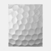 Golf Ball Textur Fleecedecke (Vorderseite)