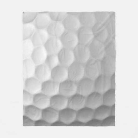 Golf Ball Textur Fleecedecke (Vorderseite)