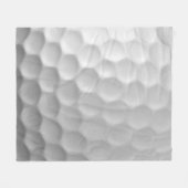 Golf Ball Textur Fleecedecke (Vorderseite (Horizontal))