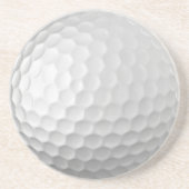 Golf Ball Textur Getränkeuntersetzer (Vorne)