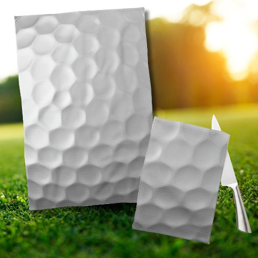 Golf Ball Textur Handtuch
