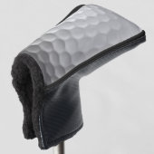 Golf Ball Textur Headcover (3/4 Vorderseite)