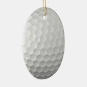 Golf Ball Textur Keramik Ornament (Rechts)