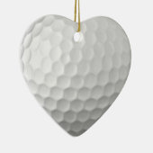 Golf Ball Textur Keramik Ornament (Rechts)
