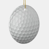 Golf Ball Textur Keramik Ornament (Rechts)