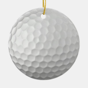Golf Ball Textur Keramik Ornament