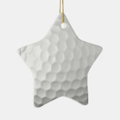 Golf Ball Textur Keramik Ornament (Rechts)