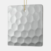 Golf Ball Textur Keramikornament (Links)