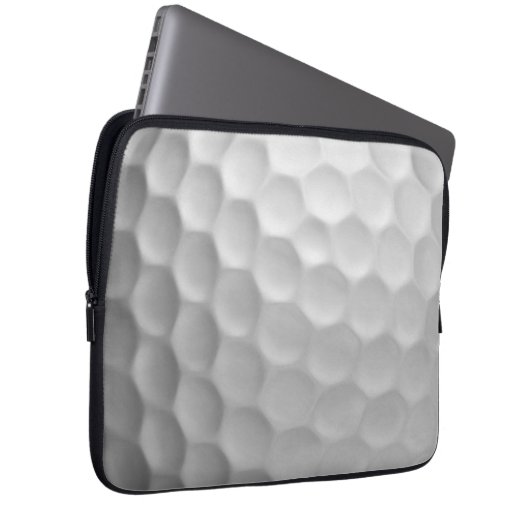 Golf Ball Textur Laptopschutzhülle (Vorne Rechts)