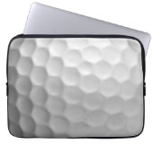 Golf Ball Textur Laptopschutzhülle (Vorderseite)