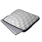 Golf Ball Textur Laptopschutzhülle (Vorne Knopf)