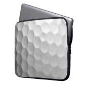 Golf Ball Textur Laptopschutzhülle (Vorderseite Links)