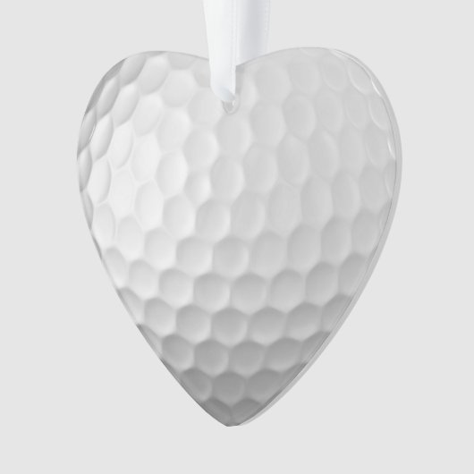 Golf Ball Textur Ornament (Vorderseite)