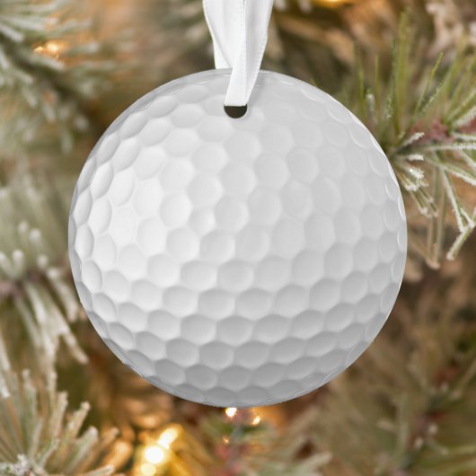 Golf Ball Textur Ornament (Baum)