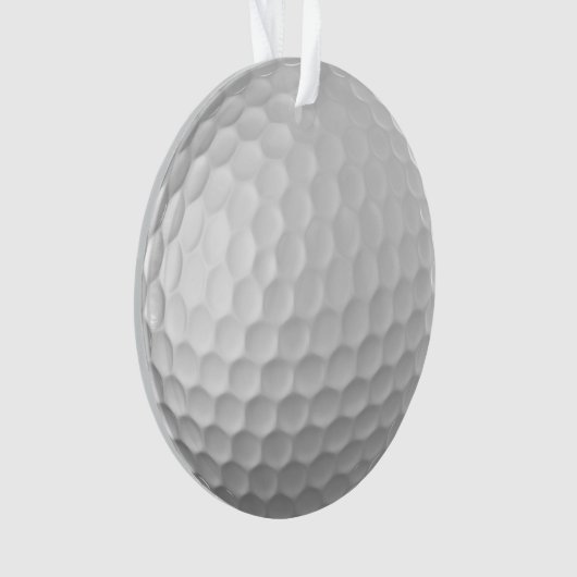 Golf Ball Textur Ornament (Vorderseite)