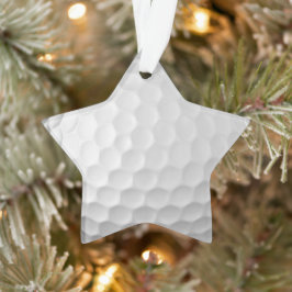Golf Ball Textur Ornament