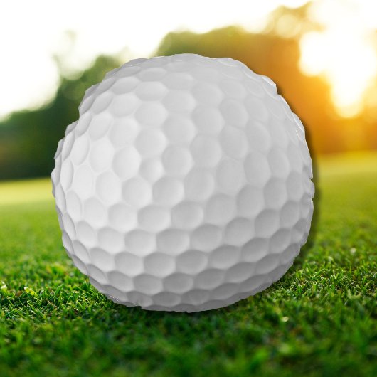 Golf Ball Textur Rundes Kissen