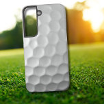 Golf Ball Textur Samsung Galaxy Hülle<br><div class="desc">VIER! Dieses Bild des Golf Ball Dimples ist perfekt für jeden Golf Lover.</div>