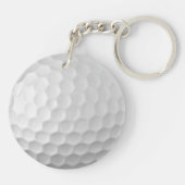 Golf Ball Textur Schlüsselanhänger (Rückseite)
