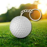 Golf Ball Textur Schlüsselanhänger<br><div class="desc">VIER! Dieses Bild des Golf Ball Dimples ist perfekt für jeden Golf Lover.</div>