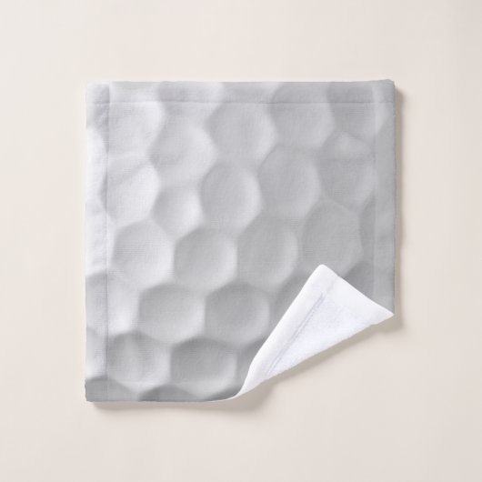 Golf Ball Textur Waschlappen (Waschlappen)