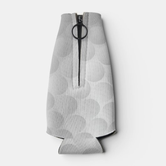 Golf Ball Texture & Club Initial Monogram Flaschenkühler (Rückseite)