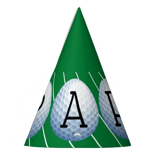 Golf Ball Themed Party Hat Partyhütchen (Links)