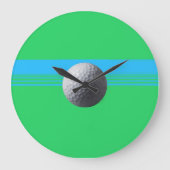 Golf-Ball-Uhr Große Wanduhr (Vorderseite)